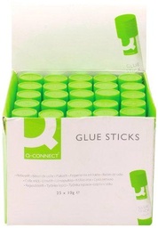 Q-Connect KF10504Q - Pegamento en barra, 10 g, paquete con 25 unidades