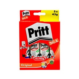 Pritt Hanging Box - Paquete de 5 x 43 gramos de adhesivo