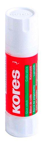 Barra de pegamento Kores sólida, lavable, no tóxico