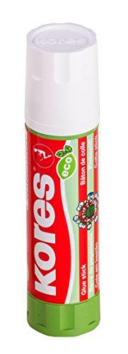 Kores Eco - Pegamento en barra sólida, lavable, no tóxico