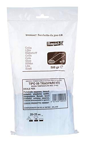 Rapid 59006007 59006007-Cola 500g LT Ovale Transparente