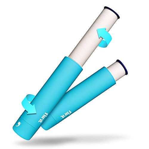 Flint - Rollo Adhesivo para Ropa, Color Azul Claro