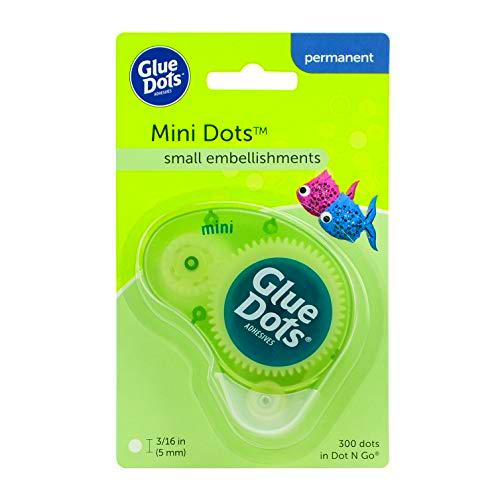 Colla puntini 3/16" Mini Dot ' Vai monouso Dispenser-300 chiari punti n