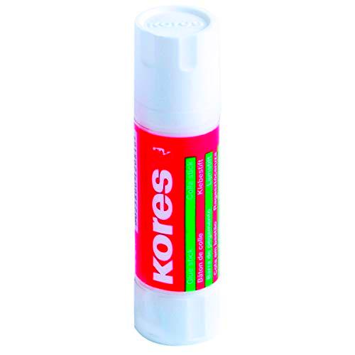 Kores 12082 – 12 – Juego de 12 barras de pegamento sólido/lavable/No Tóxico 8 G