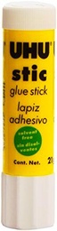 UHU Stick - Pegamento adhesivo (21 g) paquete de 12, amarillo