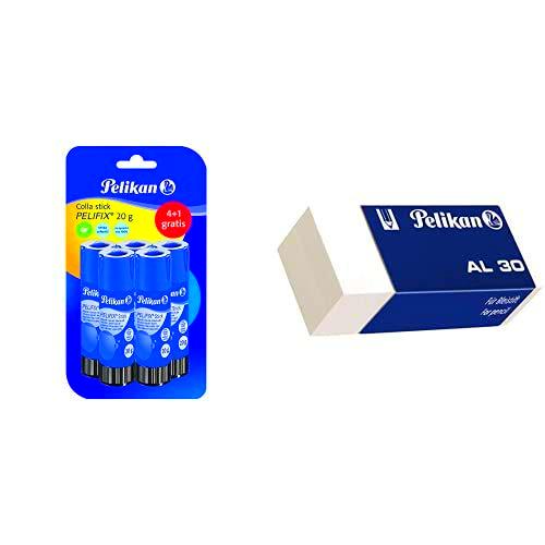 Pelikan 24005739 - Barra de pegamento Pelifix 20 g + Borrador blanco AL 30