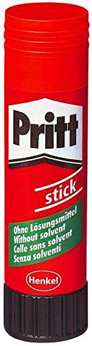 Pritt pegamento/pegamento sin disolventes/soluble en agua a baja temperatura/pegamento para niños/ablös Bar/Pritt pegamento grande (43g)