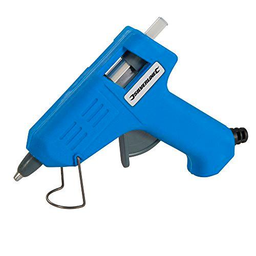 Silverline 100012 -  Mini pistola encoladora 230 V, 15 W