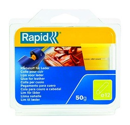 Rapid 40107354 40107354-Cola 50g D12x94 mm. Cuero, Amarillo