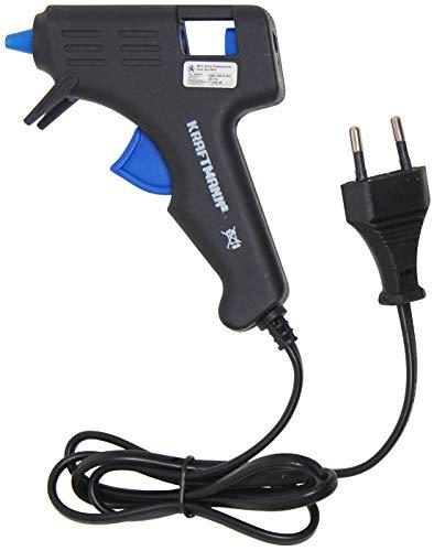 Kraftmann 80845 | Minipistola de pegamento termofusible | barra de pegamento Ø 7,5 mm | 7 W