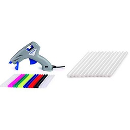 Dremel pistola silicona GlueGun 930 + Dremel 2615GG01JA Barras de cola de alta temperatura multiusos de 7 mm (GG01)