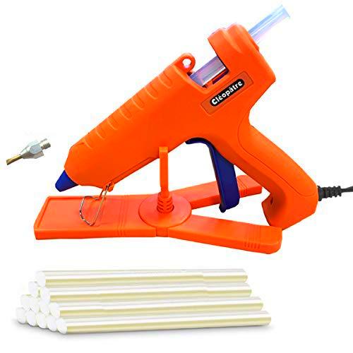 Cléopâtre LOTPOPCMAX-1 Pistola de Cola Profesional-para Bricolaje y Reparaciones o decoración y Manualidades-Incluye 24 recambios