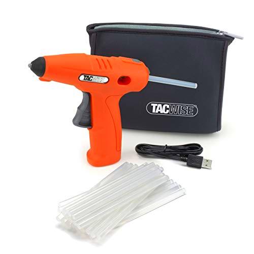 Tacwise 1559 Pistola encoladora inalámbrica, Naranja