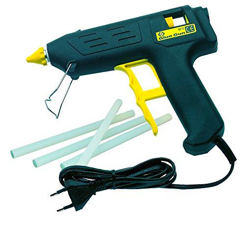 C.K T6215AVI - Pistola de pegado profesional 80 W con 25 cartuchos de pegado adicionales de 200 mm